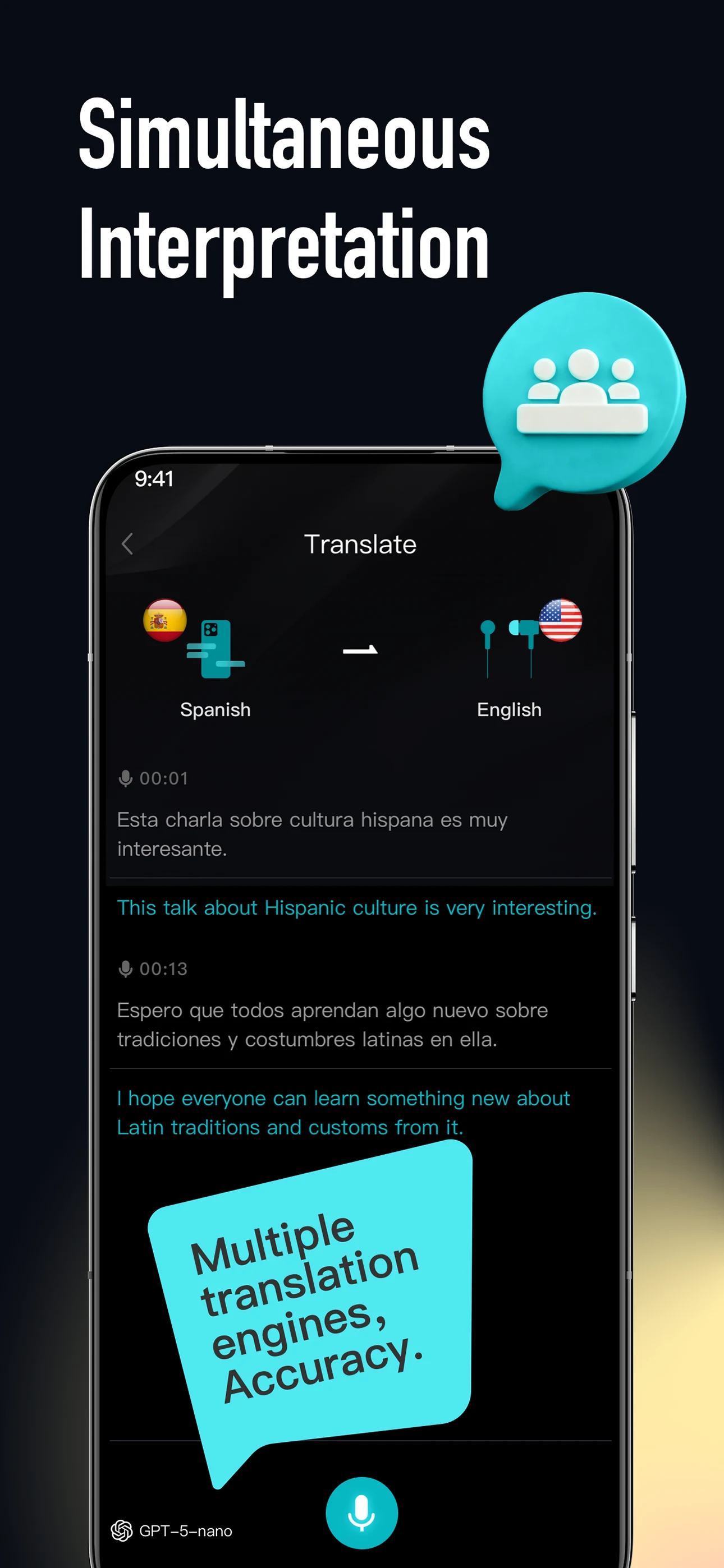 BitDynamic : AI Live Translate screenshot